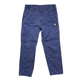 Bocomal Flame Resistant Cargo Field Pants Mens Size 36 x 30 Blue
